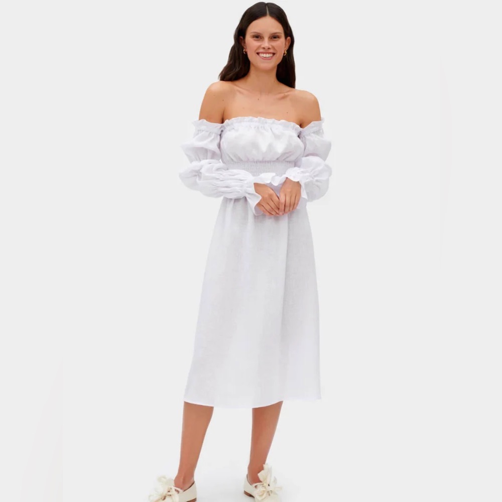 Daily sleeper Michelin linen dress